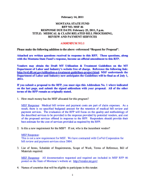 TITLE MEDICAL &amp; CLAIM RELATED BILL PROCESSING, Svc Mt  Form