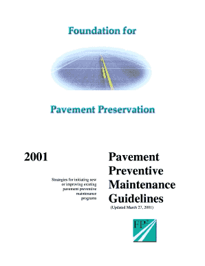 Pavement Preventive Maintenance Guidelines Montana Mdt Mt  Form