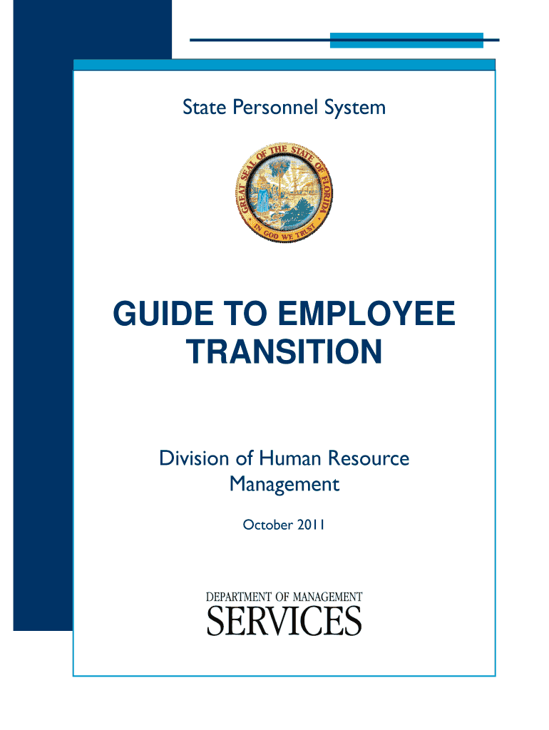 Guide to Employee Transition Department of Management Services  Form