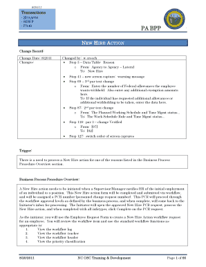 PA BPP North Carolina Office of the State Controller Osc Nc  Form