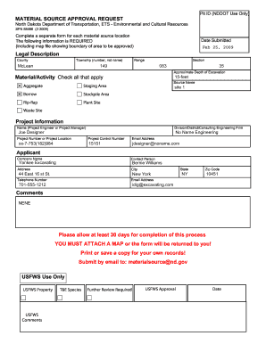 Material Approval Request Letter Format Excel
