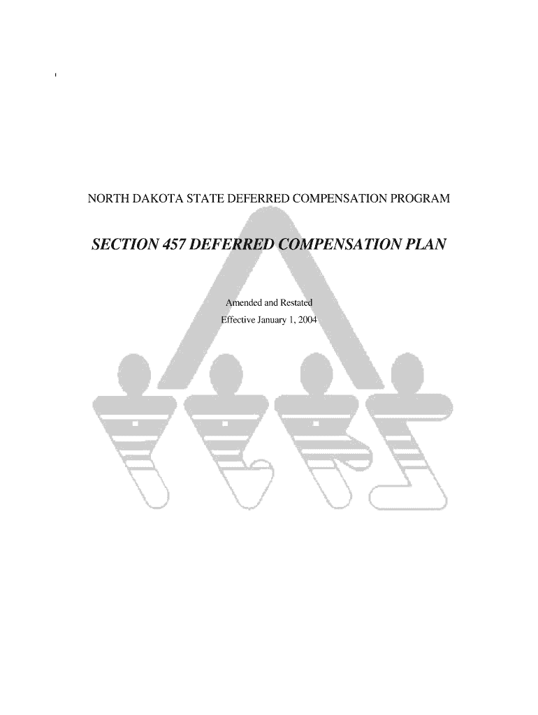 Section 457 Deferred Compensation Plan State of North Dakota  Form