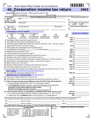 Corporate Income Tax Return Fillable Corporate Income Tax Return Fillable  Form