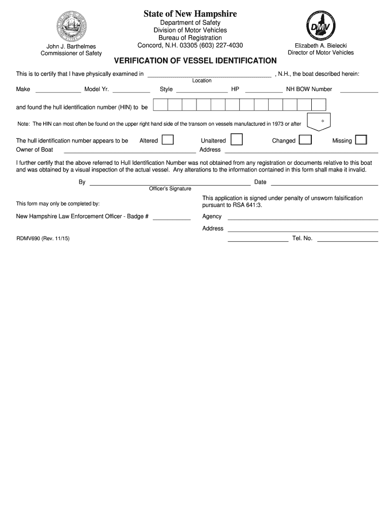 Get and Sign Nh Vessel 2015-2022 Form