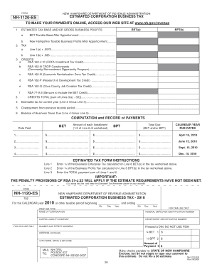 Nh 1120 Es  Form