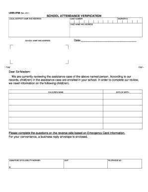 What is This Form Ldss 3708 Form