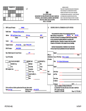 Manorcare of Oak Lawn East Hfs Illinois  Form