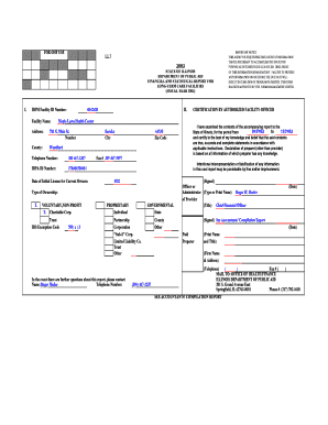 Maple Lawn Health Center 0042424 Hfs Illinois  Form