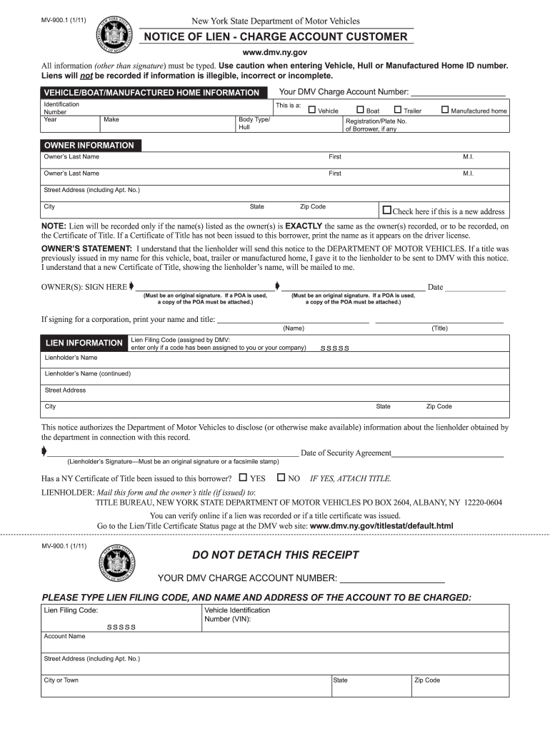  Ny Mv9001 Form 2019