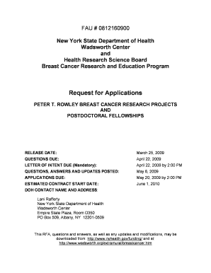 Cancer Diagnosis Letter  Form