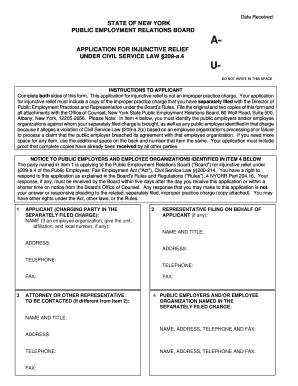 How to Write Perb Injunctive Relief Form