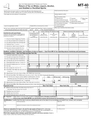 Mt40 Filing Address Form