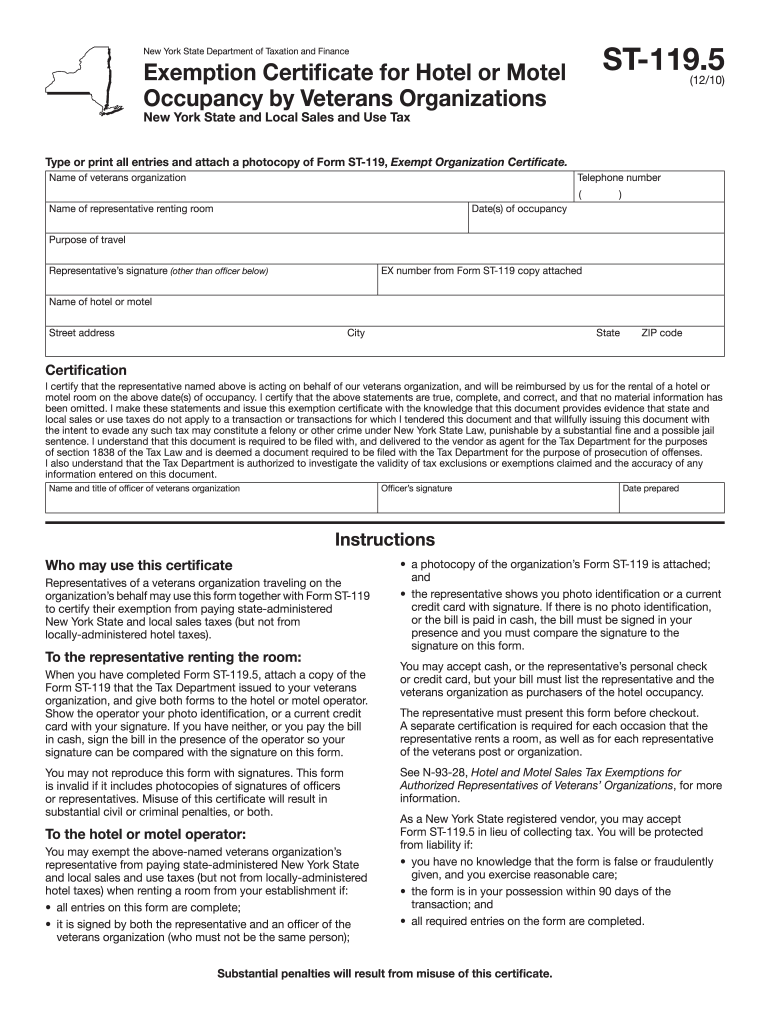St119 1 Fillable  Form
