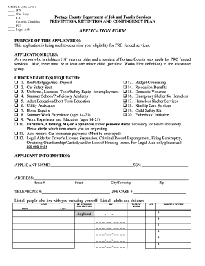  Portage County Jobs and Family Services 2005