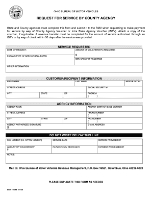 Bmv 0399 Form