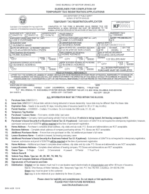 Printable Temporary License Plate Colorado  Form