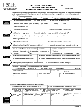 Domestice Partnership Packets Alabama Form