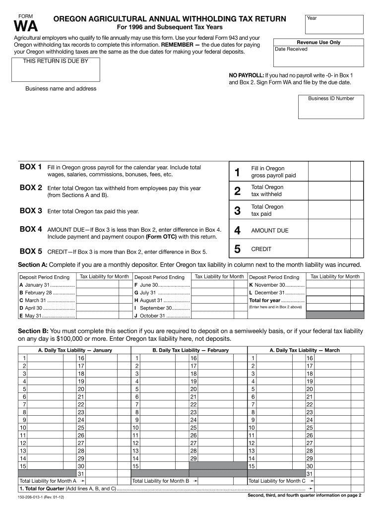  Form Wa 2012