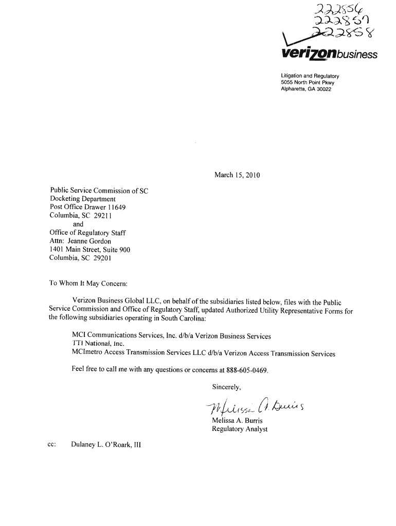 VBFI Ollbusiness Verlzonbusiness Litigation and Regulatory Litigation and Regulatory North Point Pkwy North Point Pkwy Alpharett  Form