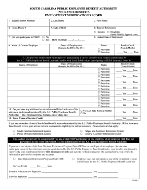 Employmentrecord DOC Eip Sc  Form