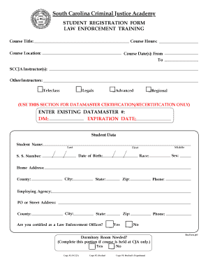 Sccja Forms