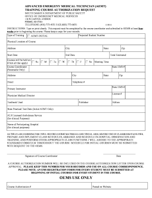 OEMS USE ONLY South Dakota Department of Public Safety Dps Sd  Form