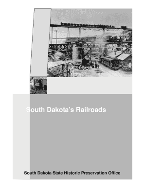 South Dakotas Railroads  Form
