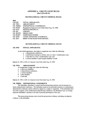 APPENDIX a State of South Dakota Ujs Sd  Form