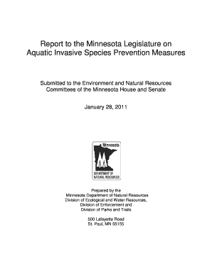 Report to the Minnesota Legislature on  Form