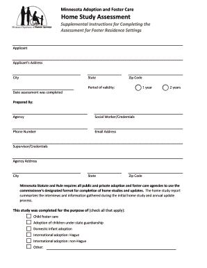 Adoption Home Study Online Forms 2014