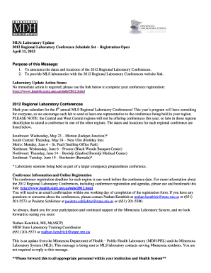 MLS Laboratory Update  Form