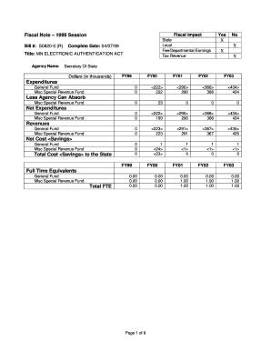 Bill # S0820 0 R  Form