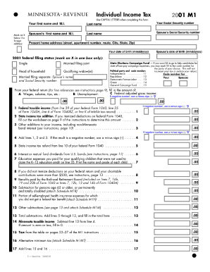 m1 tax form
