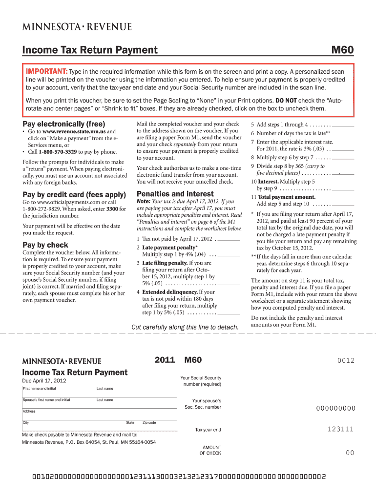 Mn Estimated Tax Form Fill Out and Sign Printable PDF Template