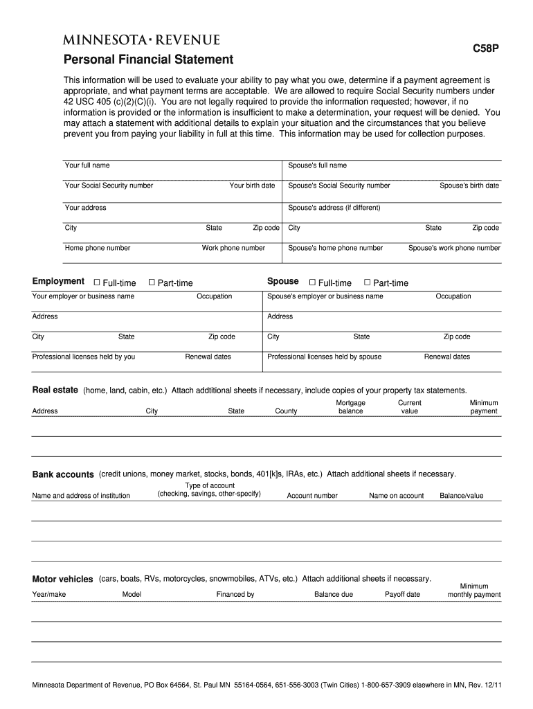  C58p Form 2019