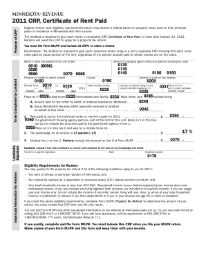 Crp Form