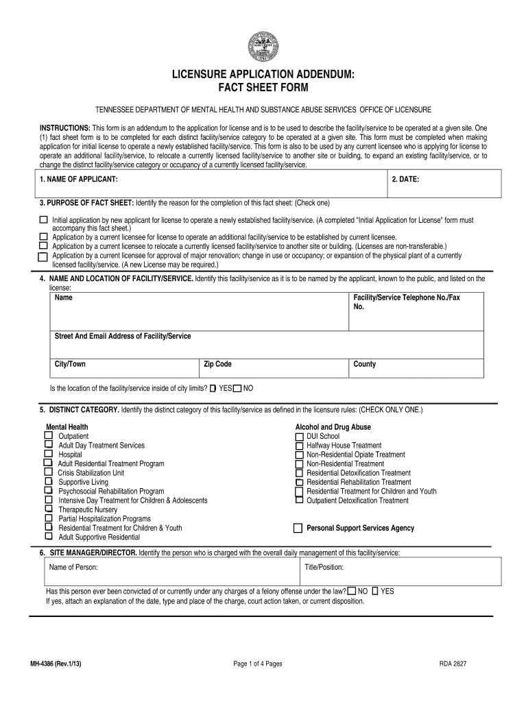  Pssa License Tennessee 2013-2024