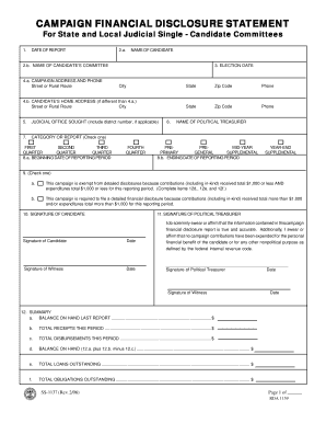 Ss 1137 Tennessee  Form