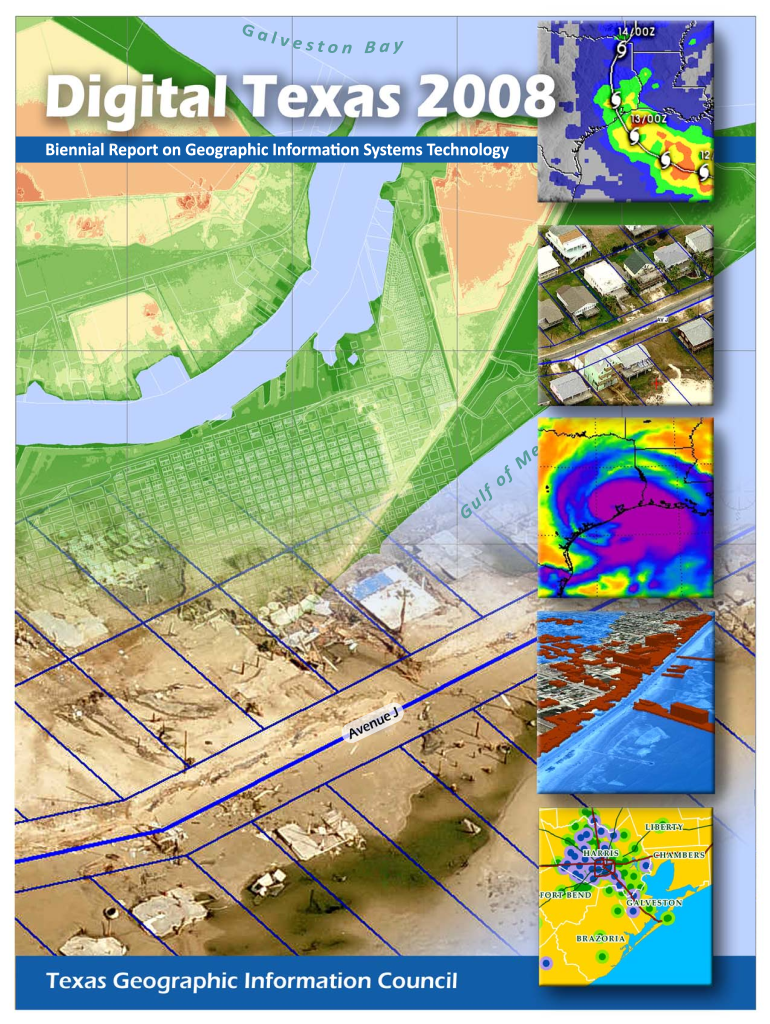 Digital Texas Biennial Report on GIS Technology Www2 Dir Texas  Form