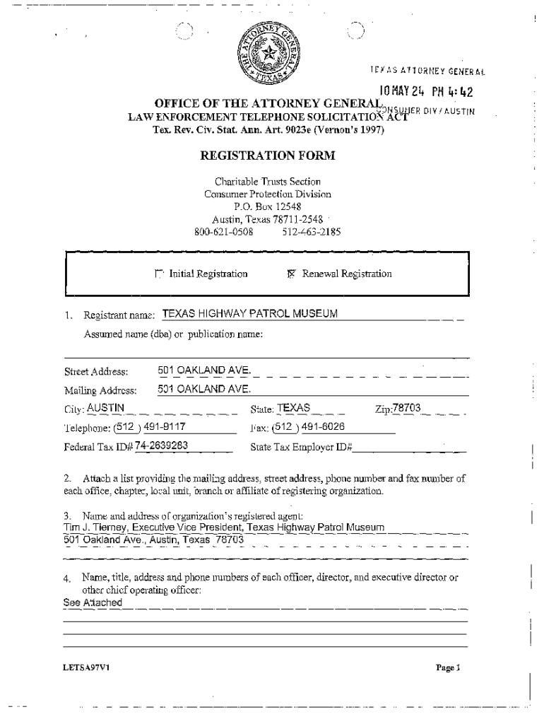 Attorney General Statement on Utah Law Enforcement  Form