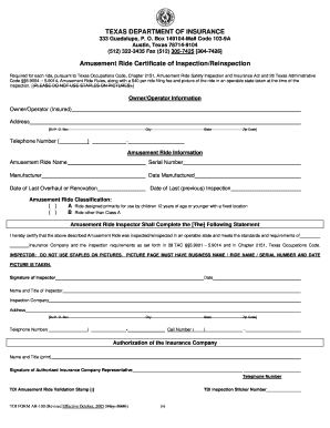 Tdi Form