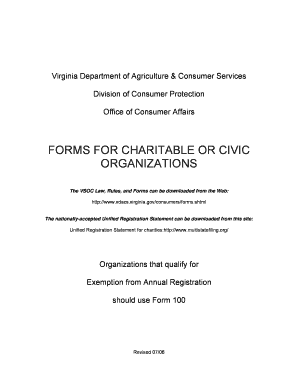 Vdacs Virginia Form 102