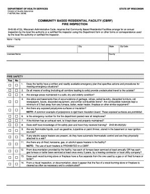 Dhs 8347 Fire Safety Requirements Form