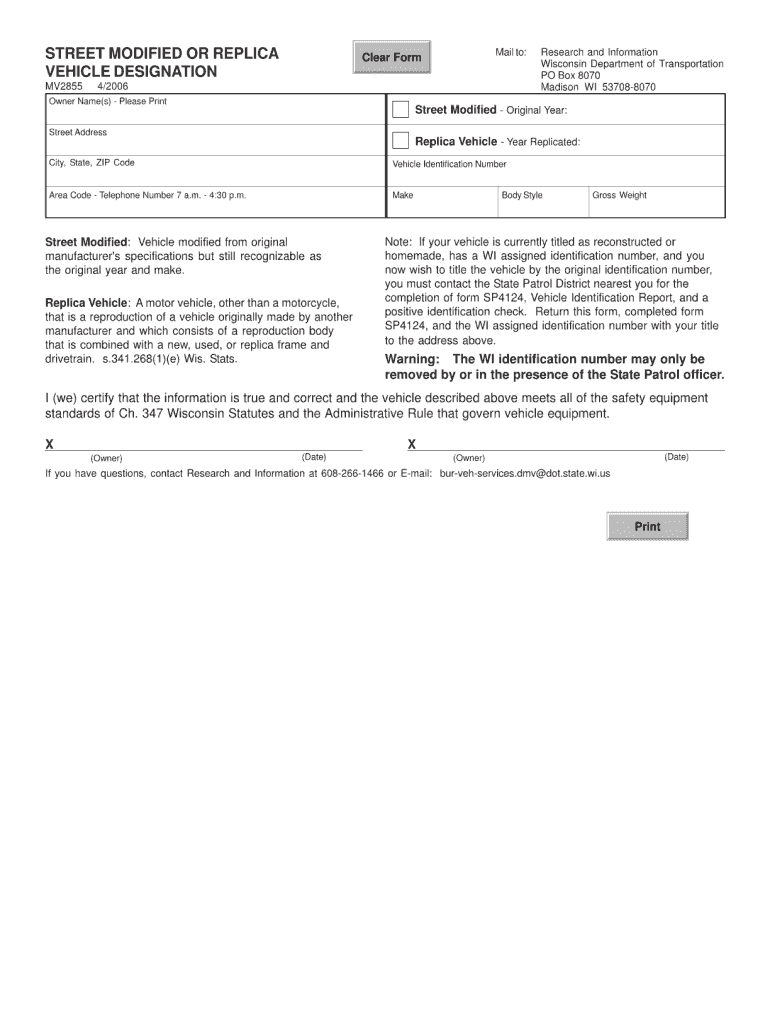  Mv2855  Form 2006