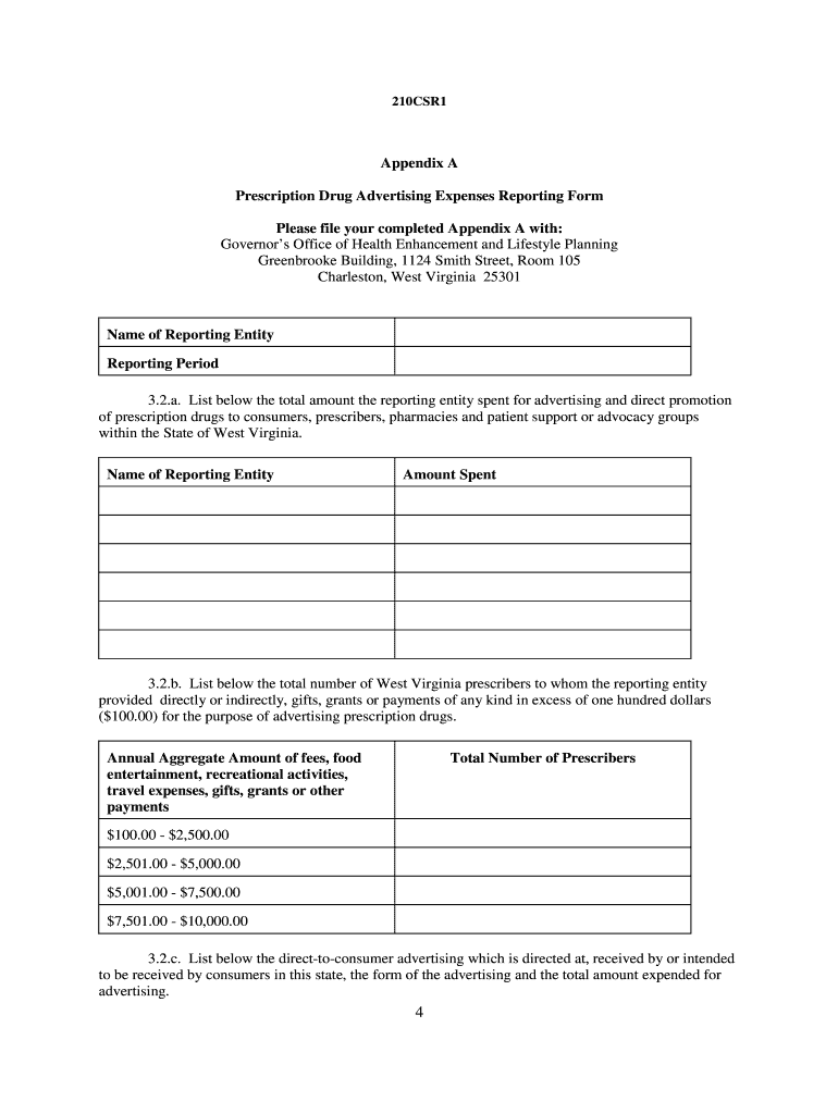 210csr1 Form