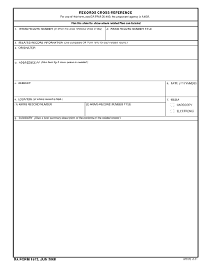 Af Form 1613