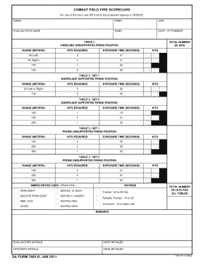 Da 7682 Form