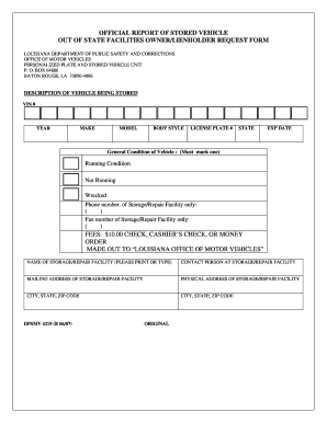 Dpsmv 4219 Form