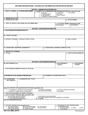 Af Form 422