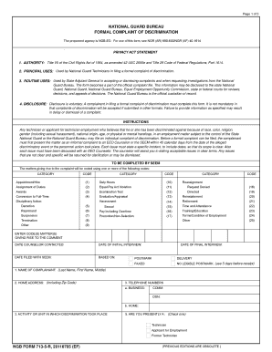 Ngb Form 713 5 R